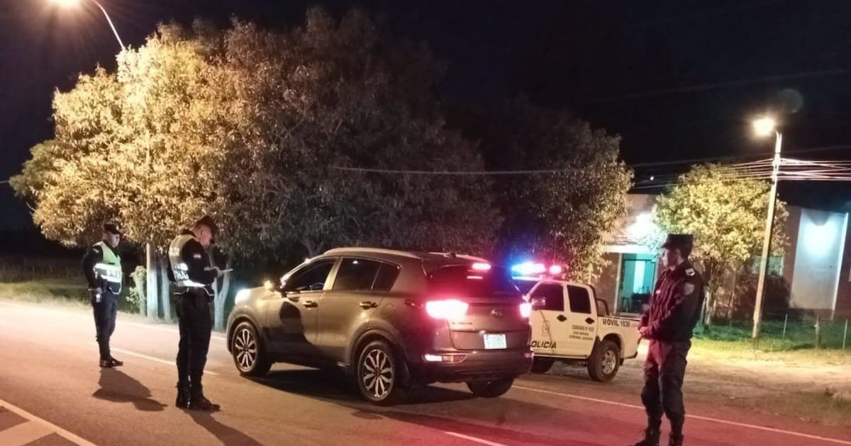Policía refuerza seguridad en bancos y comercios de Asunción